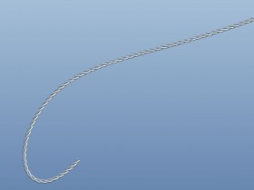 proe软件建模缠绕的电缆线教程方法
