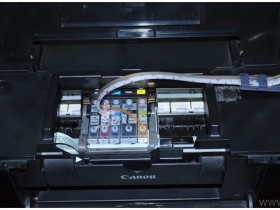 佳能打印机显示缺墨时的解决办法