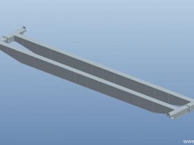Pro/E建模吊车部件3D模型