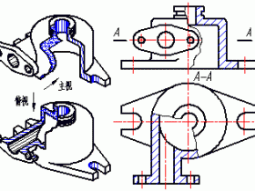 机械制图剖视图的种类及画法（下）