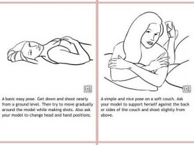 摄影POSE合集(四)—女性半身照拍照姿势