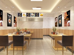 餐厅室内设计效果图