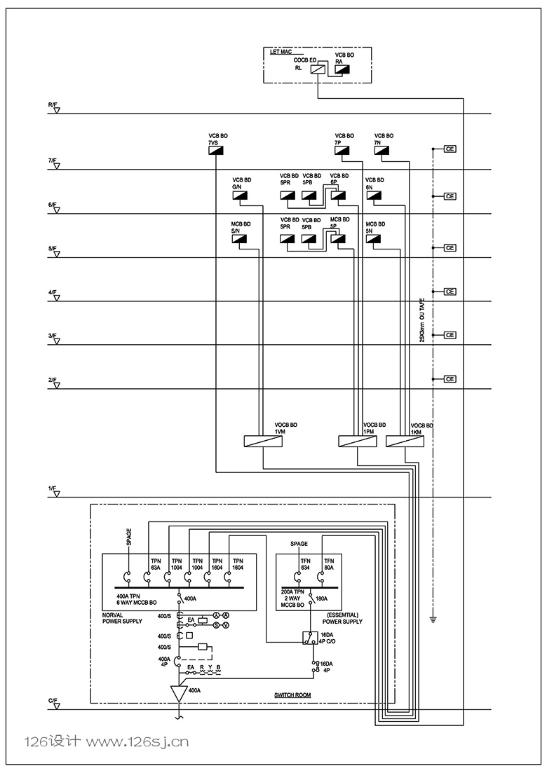 autocad电路图